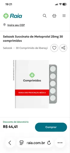 Pressão controle