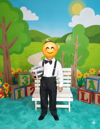 Roupa social abc 6 anos