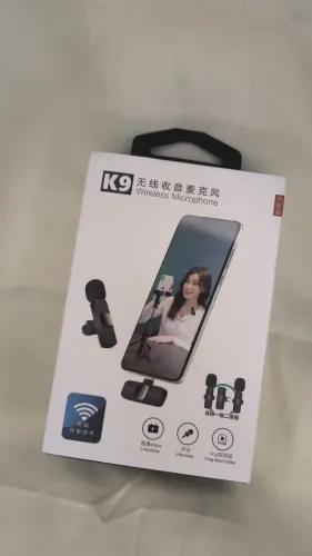 Microfone de lapela