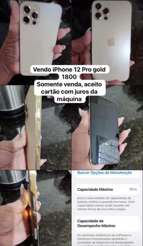 iPhone 12pro gold