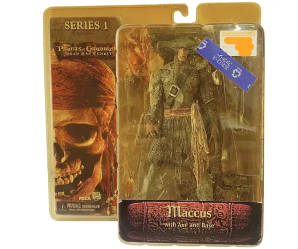 Boneco Maccus - Piratas do Caribe - Neca Original