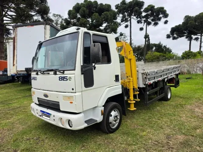 ford cargo 815e ano 2009 com munck muck e carroceria