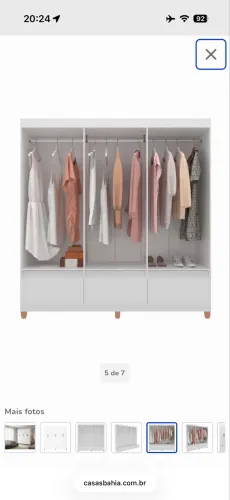 Guarda roupa casal