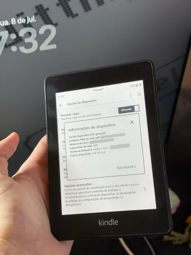 Kindle 10ª geração paperwhite - Perfeito