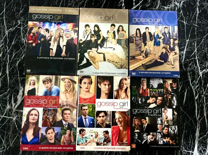 Box Gossip Girl completo DVDS