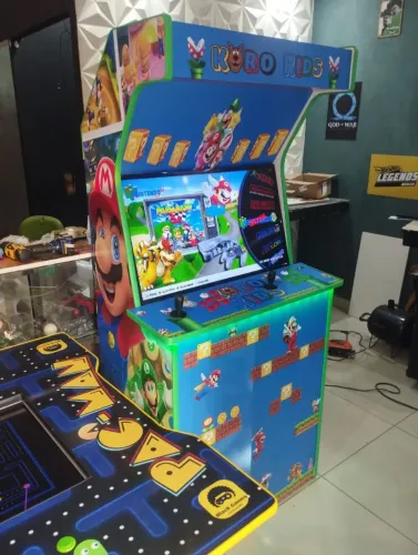 Fliperama com mais de 8.000 jogos "Vc sonha a gente faz"
