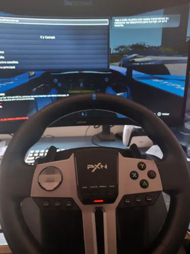 Volante PXN para Pc e consoles