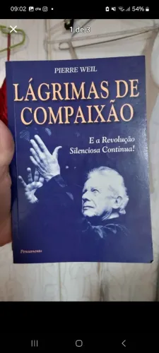 Livro Lágrimas de Compaixão de Pierre weil