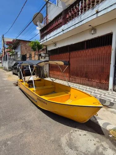 Bote de alumínio 5m com motor 25hp