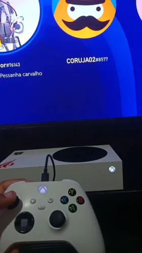 Xbox séries s ,nunca aberto caixa nota fiscal e