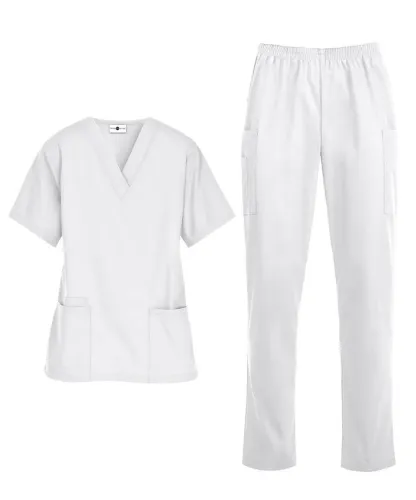 Scrub branco 