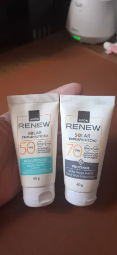 Protetor solar facial Avon