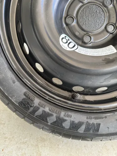 Estepe Fino Jeep Renegade Aro 17 5x110 Pneu 145/70/17