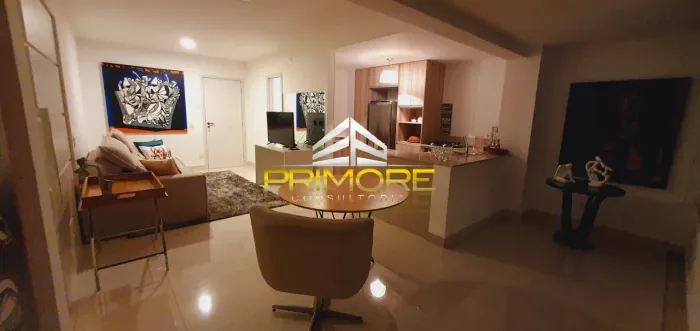 Locação de apartamento mobiliado no bairro Vila da Serra 1 quarto luxo