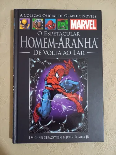 ?HQ O Espetacular Homem-Aranha: De Volta ao Lar - Salvat Vol. 21 (Capa Dura Marvel)