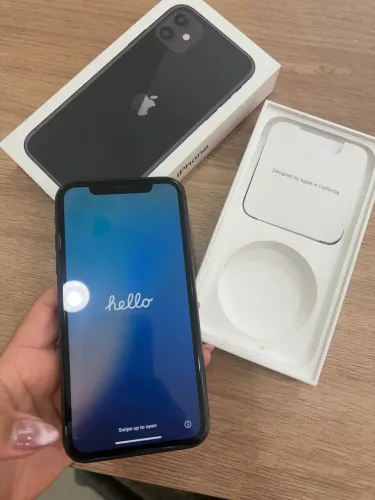 iPhone 11 128GB Preto - Bom Estado - Face ID OK
