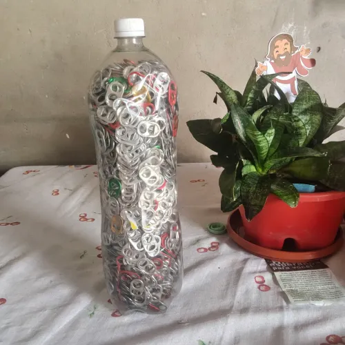 5 garrafa de 2L de fichinha por 70 reais cada uma