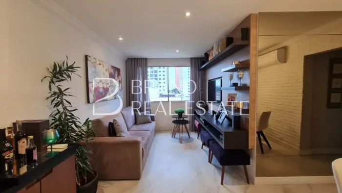 Apartamento à Venda no Campo Belo com 70m², 2 Dormitórios, 1 Suíte e 1 Vaga | Mansão Zely