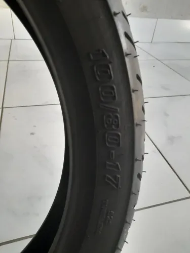 ? Pneu Technic Sport R 100/80-17 - CG TITAN CB TWISTER - NOVO