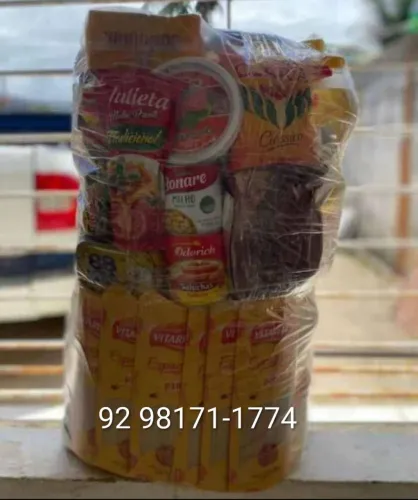 Farinha ovinha, arroz parbolizado e café torrado + entrega grátis