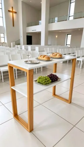 Mesa para santa ceia