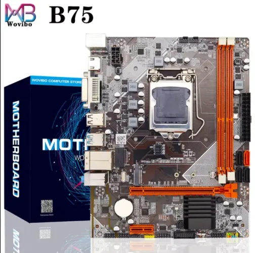 Kit Placa-mãe Wovibo M.2 NVME+Processador i7 2600S+ 16Gb DDR3