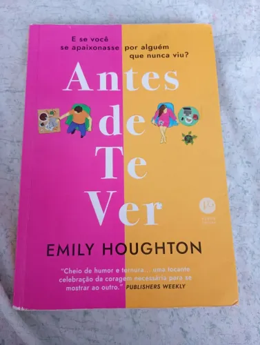 Livro Antes de te ver, Autora - Emily Houghton