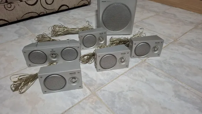 5 caixas de som para home theater philips