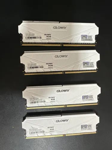 Memória RAM Gloway 3200 MHz 4x8gb - Excelente Estado