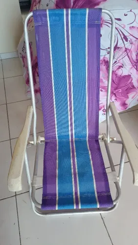 Cadeira de praia alumínio 
