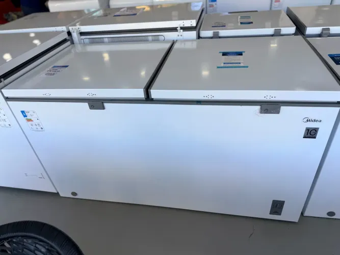 Freezer horizontal MIDEA 508L Inverter ? bivolt - Novo/ lacrado