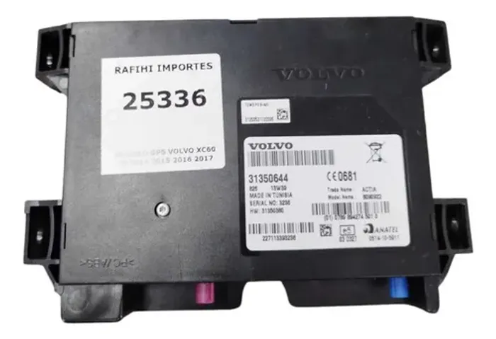 Modulo Gps Volvo Xc60 T5 2014 2015 2016 2017