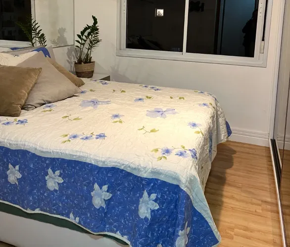 Cama baú casal queen ortobom. VENDIDA