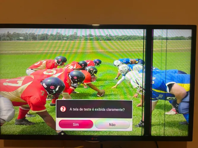 Smart TV LG 39? 39LN5700 com defeito na tela
