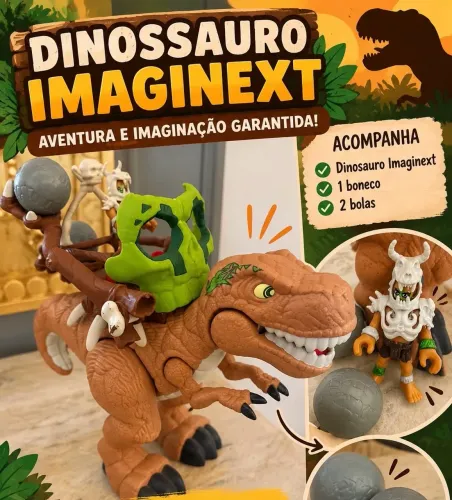 Dino Deluxe T-Rex imaginext dinossauro
