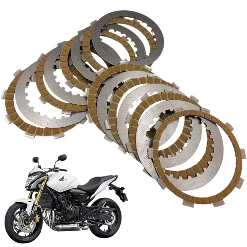Disco Embreagem + Separadores Cb600 F Hornet 2008 Até 2014