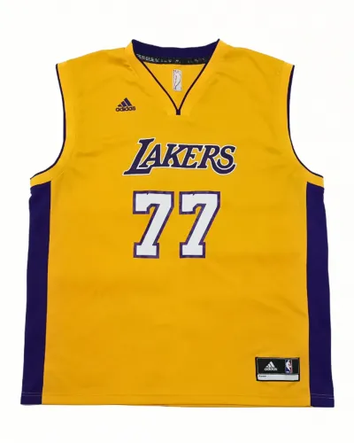 Regata Adidas NBA Los Angeles Lakers #77 Doncic