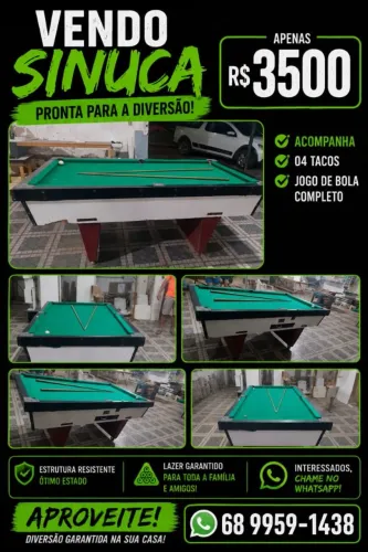 Vendo Sinuca