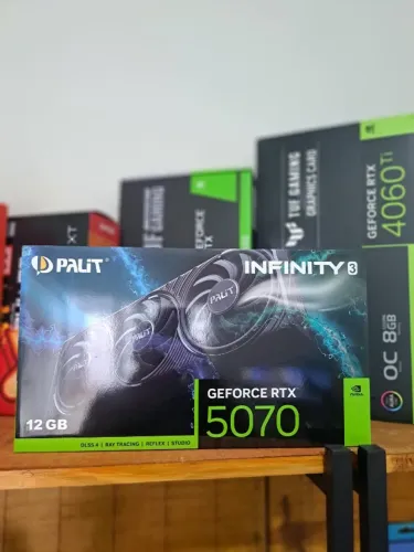 Placa de Video RTX 5070 Palit (Nota e Garantia)