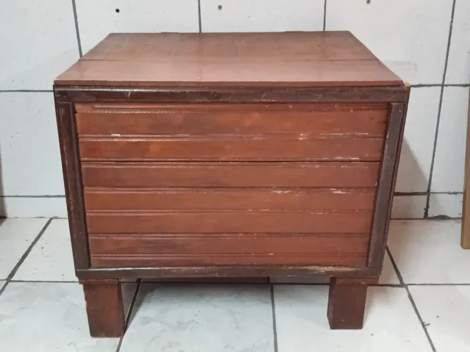 Baú de Madeira para Organização