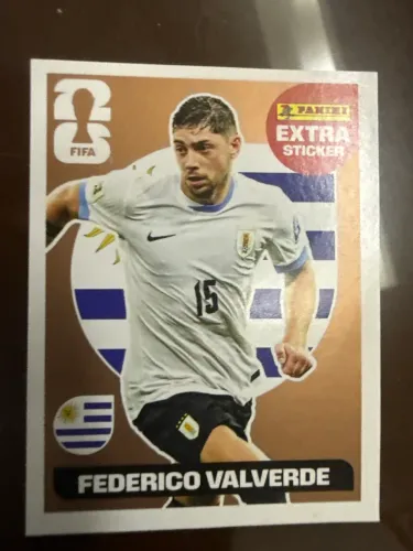 Figurinha do Valverde bronze legend
