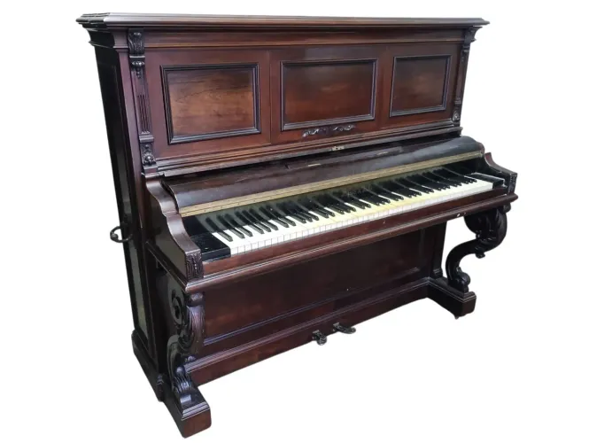 Piano Francês Antigo Pleyel Raridade e elegância