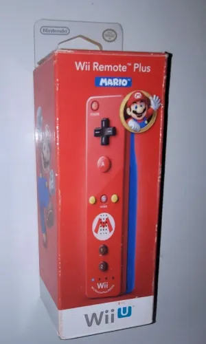 Controle Wii remote plus - Mario original - Na caixa. Funcionando perfeitamente!!!