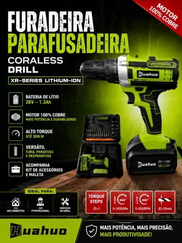 Furadeira e Parafusadeira