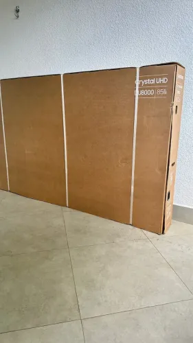 Smart Big TV 85" polegadas Samsung Crystal Nova