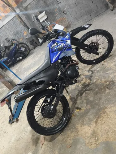 Xtz 125E ano 2003 partida elétrica.