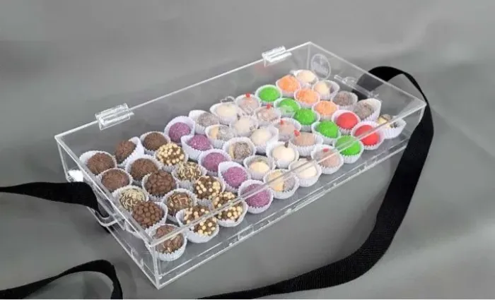 Expositor para 50 brigadeiros