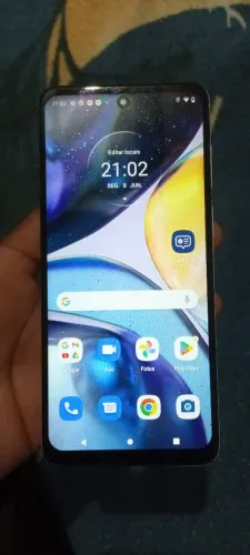 Moto g22 128gb 6 de ram todo bom pega usa bateria duracdia todo biometria ok tela ok