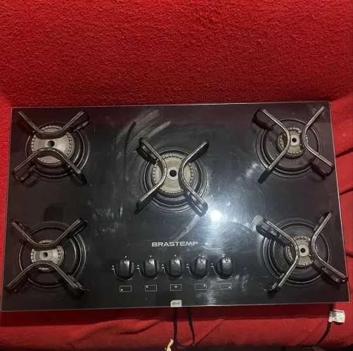 COOKTOP BRASTEMP DE 5 BOCAS