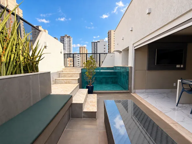 Apartamento Mobiliado a Venda | Cobertura Duplex | 205m2 | St. Bela Vista, Goiânia| Reside
